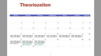 Theoriezeiten von Jürgens Fahrschule